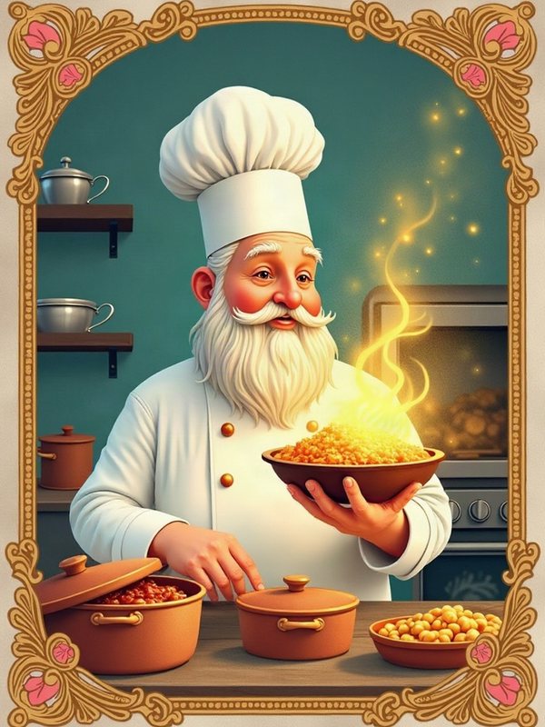 Carte brillante « Le Grand Chef »